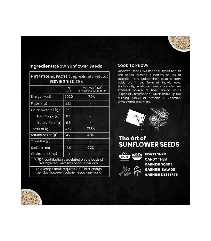 SUNFLOWER SEEDS